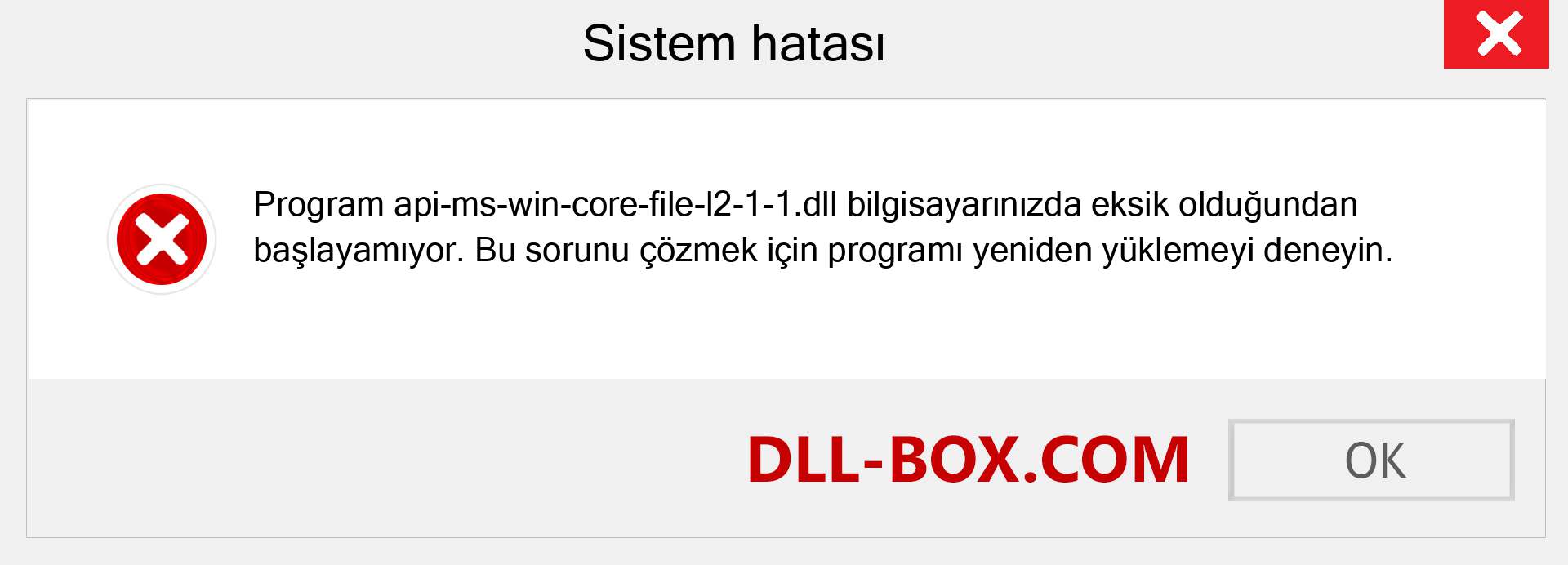 api-ms-win-core-file-l2-1-1.dll dosyası eksik mi? Windows 7, 8, 10 için İndirin - Windows'ta api-ms-win-core-file-l2-1-1 dll Eksik Hatasını Düzeltin, fotoğraflar, resimler